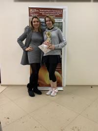 Победительница турнира Соколова Юлия